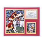 Mark Moseley // Washington Redskins // Signed Jersey + Signed Custom Matted Photo Display Inscribed "NFL MVP 82"