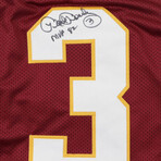 Mark Moseley // Washington Redskins // Signed Jersey + Signed Custom Matted Photo Display Inscribed "NFL MVP 82"