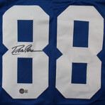 Dallas Cowboys // Drew Pearson Signed Jersey + Roger Staubach Signed Speed Mini Helmet + Roger Staubach Signed Jersey