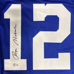 Dallas Cowboys // Drew Pearson Signed Jersey + Roger Staubach Signed Speed Mini Helmet + Roger Staubach Signed Jersey