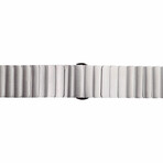 Stainless Steel Silver Link Bracelet Apple Watch Band (38mm / 40mm / 41mm / 42mm)