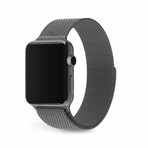 Space Grey Apple Watch Band (Milanese 38mm / 40mm / 41mm / 42mm)