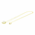 Tiffany & Co. // 18k Yellow Gold Pearl Kiss-Around Necklace // 16.14" // Store Display