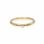 Tiffany & Co. // 18k Rose Gold Stacking Diamond Ring // Ring Size: 5 // Store Display