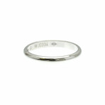 Cartier // Platinum 1895 Wedding Ring // Ring Size: 5.25 // Store Display