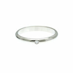 Cartier // Platinum 1895 Wedding Ring // Ring Size: 5.25 // Store Display