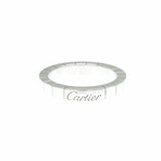 Cartier // 18k White Gold Lanieres Ring // Ring Size: 4.75 // Store Display