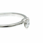 Cartier // 18k White Gold Diamant Léger Heart Diamond Ring // Ring Size: 6 // Store Display