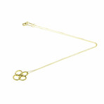 Tiffany & Co. // 18k Yellow Gold Quadrofolio Clover Necklace // 15.94" // Store Display