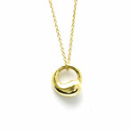 Tiffany & Co. // 18k Yellow Gold Eternal Circle Necklace // 16.14" // Store Display