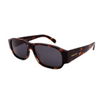 Men's // Ferragamo SF1109S 242 Square Sunglasses // Dark Havana + Grey