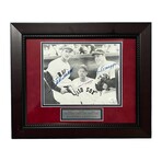 Ted Williams, Joe DiMaggio & Dom DiMaggio // Red Sox + Yankees // Autographed Photograph + Framed