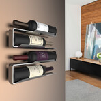 ZigZag Wine Rack (Holds 4 Bottles)