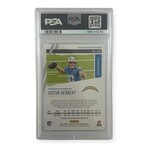 Justin Hebert // 2020 Panini Chronicles Prestige Autograph // Rookie Card // PSA 9 Mint w/ 10 Auto Grade