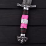 Mosaic Damascus Viking Sword