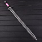 Mosaic Damascus Viking Sword