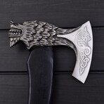 Wolf Head Viking Axe // 7350