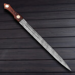 Damascus Short Sword // 7333