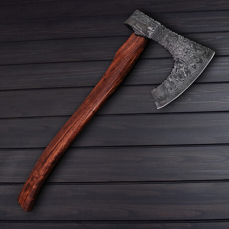 Damascus Functional Tomahawk // 7342