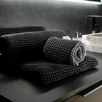 The Hand Towel // 4 Set // Charcoal