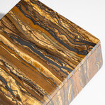 Genuine Polished Tiger's Eye Jewelry Box // v.1