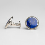 Genuine Lapis Cufflink // v.2