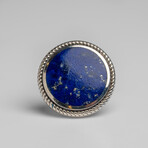 Genuine Lapis Cufflink // v.2