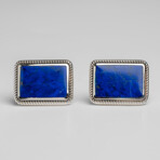 Genuine Lapis Cufflink // v.1