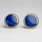 Genuine Lapis Cufflink // v.2