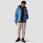 Men's Basin Puffer Jacket // Blue (XL)