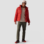 Men's Basin Puffer Jacket // Burnt Orange (2XL)