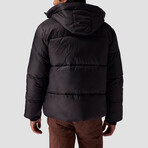 Men's Basin Puffer Jacket // Black (L)