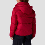 Women's Basin Puffer Jacket // Red (L)