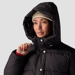 Women's Basin Puffer Jacket // Black (XS)