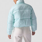 Women's Brandy Boxy Puffer Jacket // Icy (M)