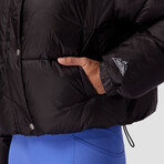 Women's Brandy Boxy Puffer Jacket // Black (XS)