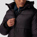 Men's Basin Puffer Jacket // Black (L)