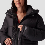 Women's Basin Puffer Jacket // Black (XS)