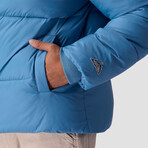 Men's Basin Puffer Jacket // Blue (XL)