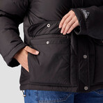 Women's Basin Puffer Jacket // Black (XS)