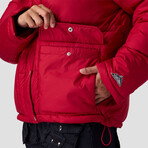 Women's Basin Puffer Jacket // Red (L)