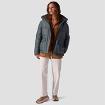 Women's Basin Puffer Jacket // Spruce (XS)