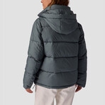 Women's Basin Puffer Jacket // Spruce (XS)