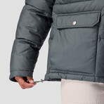 Women's Basin Puffer Jacket // Spruce (XS)