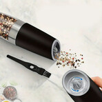 Electric Salt and Pepper Grinder Set