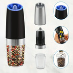 Electric Salt and Pepper Grinder Set