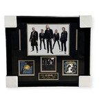 Joe Elliot, Phil Collen, Vivian Campbell, Rick Allen & Rick Savage // Def Leapard // Autographed CD Cover + Framed