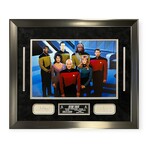 Patrick Stewart & Brent Spiner // Star Trek // Autographed Cuts + Framed