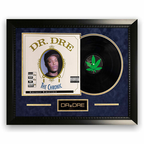 Dr. Dre // The Chronic // Unsigned Vinyl Collage + Framed