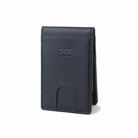 O.C.D. RFID Wallet // Black // Black Clip